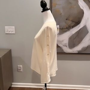 Michael Kors cream blouse, Medium